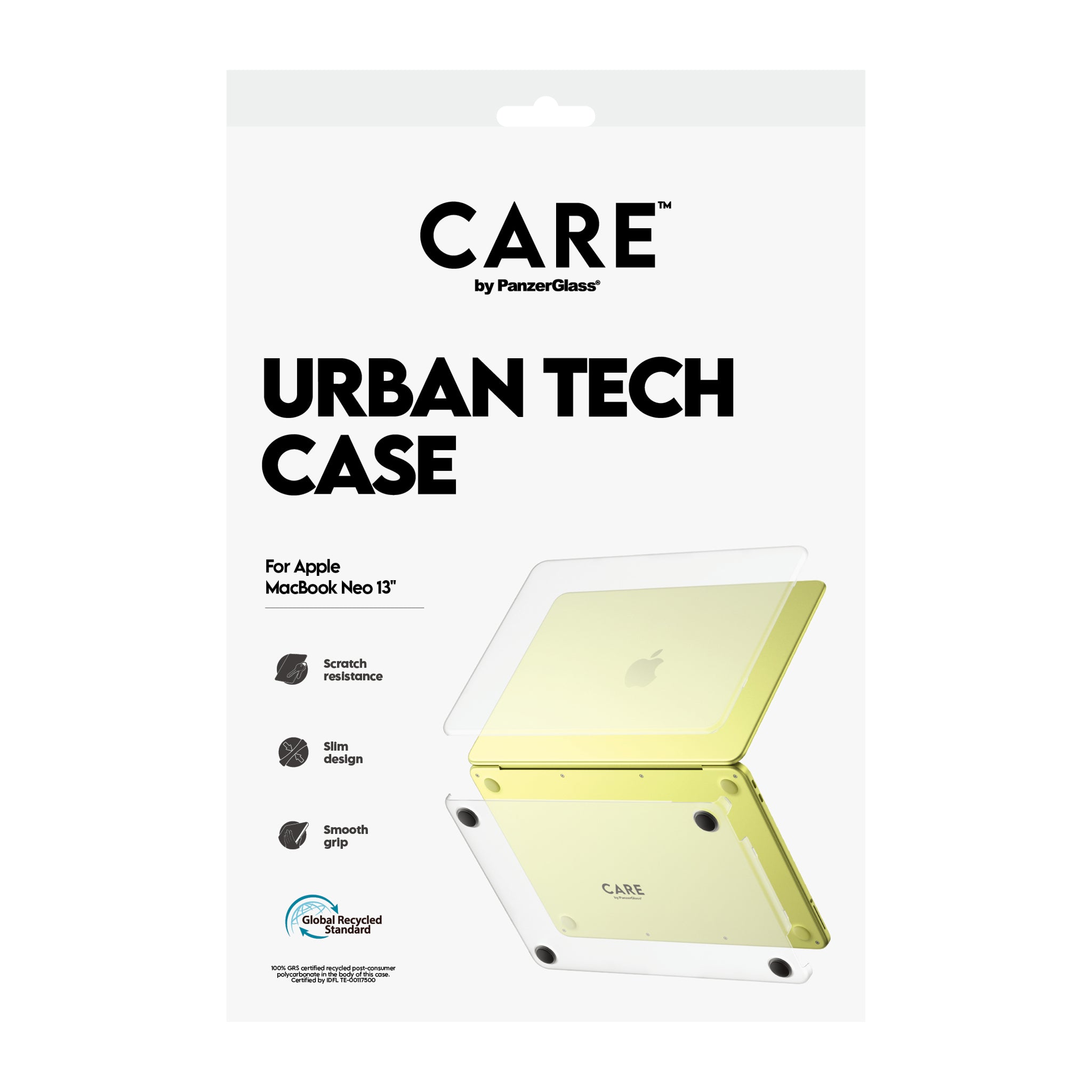 CARE™ by PanzerGlass® Transparent Case MacBook Neo 13''